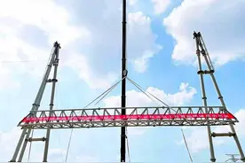 白鹤滩—江苏800千伏特高压虞城换流站进入电气安装阶段图片