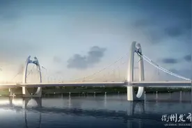 双向六车道、悬索设计！衢州又一座跨江大桥要来了，看，效果图图片