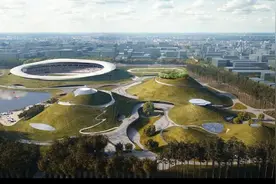 世界最大覆土建筑群衢州体育中心十月将迎来首秀图片