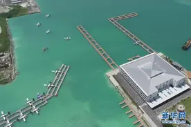 中企承建马尔代夫国际机场航站楼交付使用图片