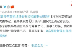 突发！东部机场集团董事长、总经理双双被查图片