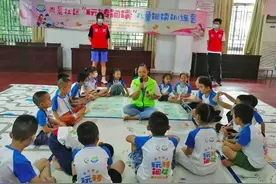 带着孩子们“玩转阅读”，龙城尚景社区儿童暑期训练营服务180人次图片