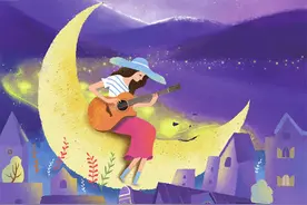 今夜美丽的月光，你看多好图片