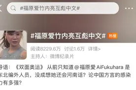俩人谁中文更好？日本导演竹内亮奥运纪录片与福原爱互飙中文图片