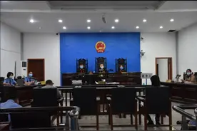 光山县人民法院公开审理被告人杜兴奎交通肇事、刘煜妨害公务一案图片