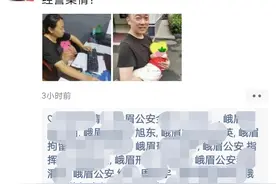 4名嫌疑人被乐山公安抓获后，留下一名10个月大的婴儿图片