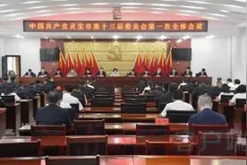 孙淑芳当选中共灵宝市委书记图片