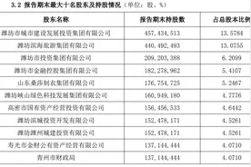 潍坊银行中报净利增长25.71% 新董事长颜廷军上任图片