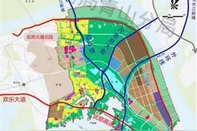 武汉右岸大道北段项目开工，将建湖北首座垂直升降桥，方便长江过往船舶通航图片