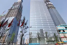 冲向400米高空，山东“第一高”咋建的？图片