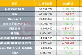 高盛二季度大举增持阿里巴巴：前五大持仓股中占有一席之地图片