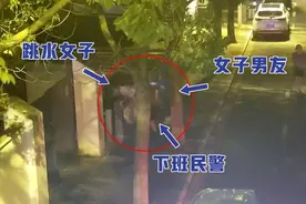 情侣吵架情绪失控双双从桥上跳下，民警及时救援视频封面