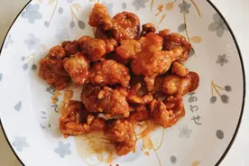 你和幸福就差这一份糖醋里脊（小酥肉）图片