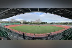 汕头市人民体育场升级改造后首秀，新建篮球、羽毛球等场地图片