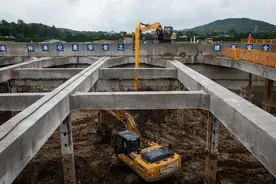 现场照片：两湖隧道建设最新进展图片