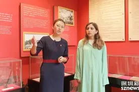 我在这里看到不一样的深圳！深大留学生 Sofia参观中共宝安一大会址后发出感慨图片