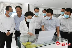 张永霞调研天水市生物医药产业发展情况图片