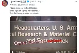 把门儿开开？90后高能diss德特里克堡！赵立坚也转发了图片