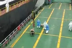 船上有发热人员，都是中国国籍，请求紧急救助……困在舟山海域的弘进轮获救图片