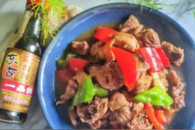 #不容错过的鲜美滋味#啤酒烧鸭肉图片