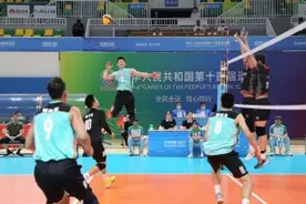 锁定！​江苏男排提前一轮晋级全运会四强图片