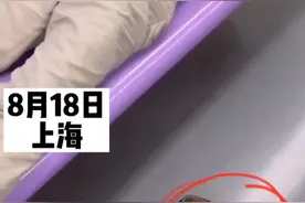 男子躺在地铁座位上脱鞋睡觉，鞋子直接被人扔进垃圾桶图片