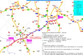 注意绕行！泉南高速衡枣高速公路永州段通行路线有变化图片