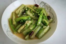 简单省事懒人菜炒丝瓜（炝炒），一次就上瘾图片