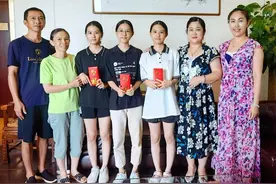 缘分！文昌3胞胎姐妹同时考上海南大学图片