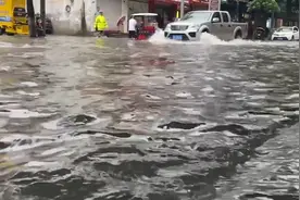 267.4mm 截至13:00 全省最大降雨量在阆中二龙镇图片