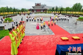 “华人老家”山西洪洞大槐树举办辛丑年中元节祭祖大典图片