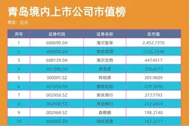 青岛上市公司一周热度榜｜海联金汇发布亮眼半年报 高测股份股价创新高图片