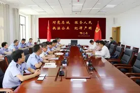 陈月芳深入市公安局调研检查党史学习教育及意识形态责任制落实情况图片