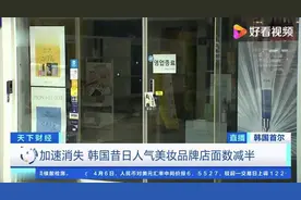 你常买韩妆吗？韩国化妆品店去年倒闭率高达28.8%，众知名品牌均关店百余家图片