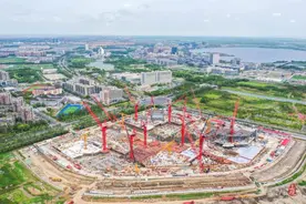 上海临港全球最大的室内滑雪场建得怎样了？新片区热火朝天的大项目可不止这些图片