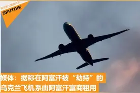 乌克兰撤侨飞机遭劫持？原来是被阿富汗富商用黄金宝石租用了图片