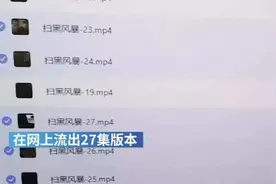 《扫黑风暴》反盗版，为什么送审样片总是盗版重灾区？图片