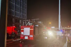 应急部消防救援局：大连凯旋国际火灾暂无伤亡报告，开始内攻灭火图片