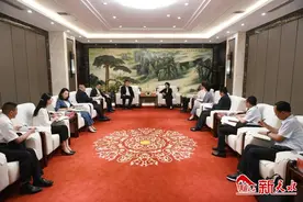 张永霞会见南粤基金集团副总裁肖磊一行图片