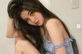 孙芸芸女儿辣穿「膝上10CM短裙」！笔直筷子腿美翻网：女神图片
