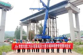 天堑变通途！黎霍高速公路建设按下“加速键”图片