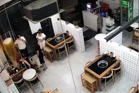 吃火锅时打火机不慎掉进锅里，接下来要小心了图片
