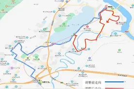 北碚天溪路、白洁路建成通车，调整581、585、591三条公交环城线图片