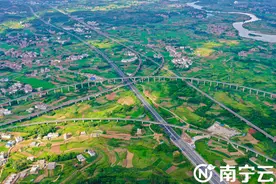 好消息！兰海高速（南宁南收费站—原三岸收费站）完成整治提升 道路面貌焕然一新图片