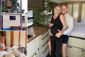 澳大利亚夫妇花8500澳元将旧巴士改造成家图片