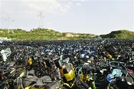 共享电单车“路在何方”引发关注图片