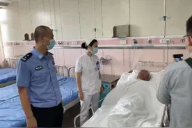 老人在哈尔滨一面馆吃面时突然倒地，身世成谜！民警、医院紧急救助图片