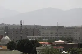 CIA在喀布尔的基地，炸了图片