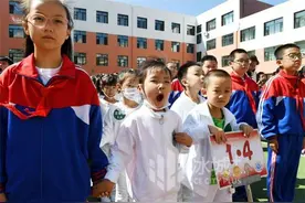 开学啦！看新阳路“小豆包”们的入学式图片