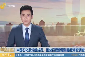 中国石化原党组成员、副总经理曹耀峰接受审查调查视频封面